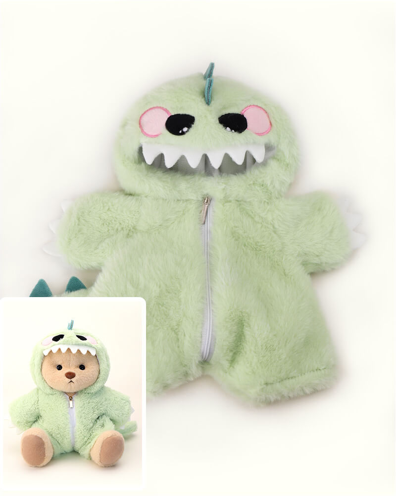 PuffyHugs™ Grün pelzig (nur Kostüm)