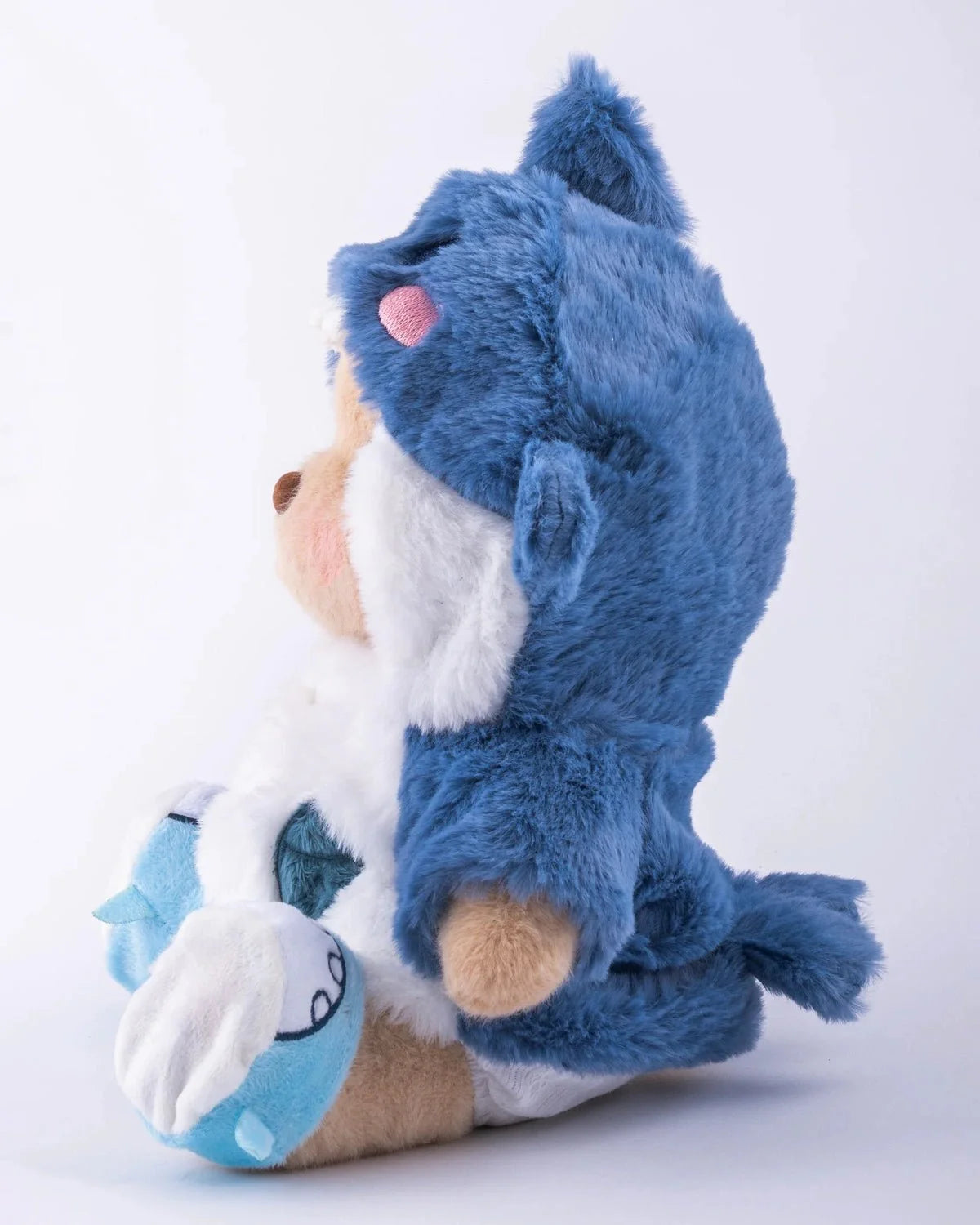 PuffyHugs™ Blau Shark Puffy