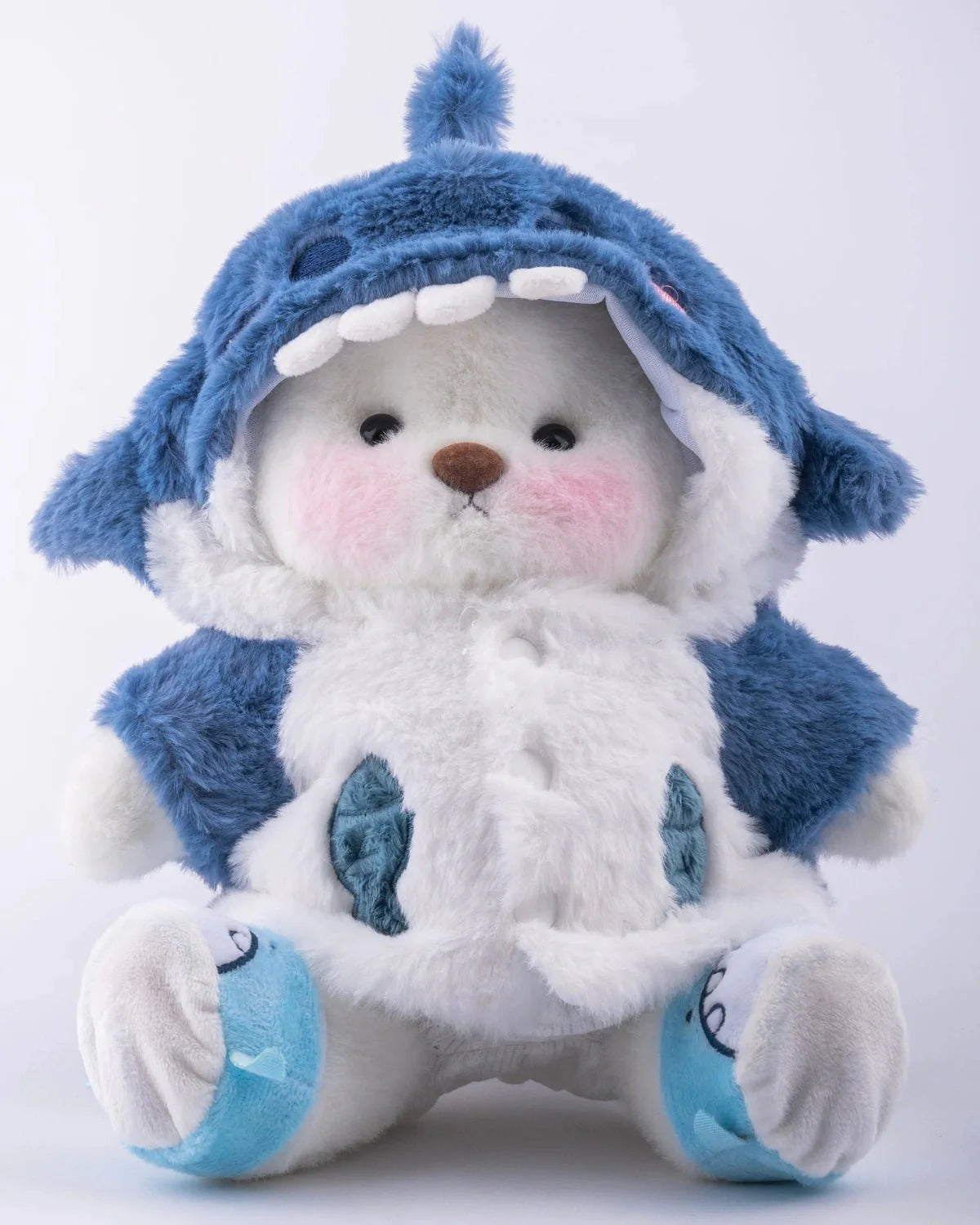 PuffyHugs™ Blau Shark Puffy