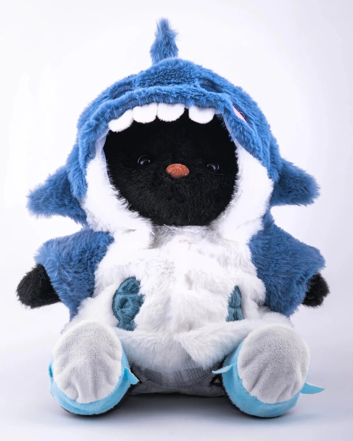 PuffyHugs™ Blau Shark Puffy