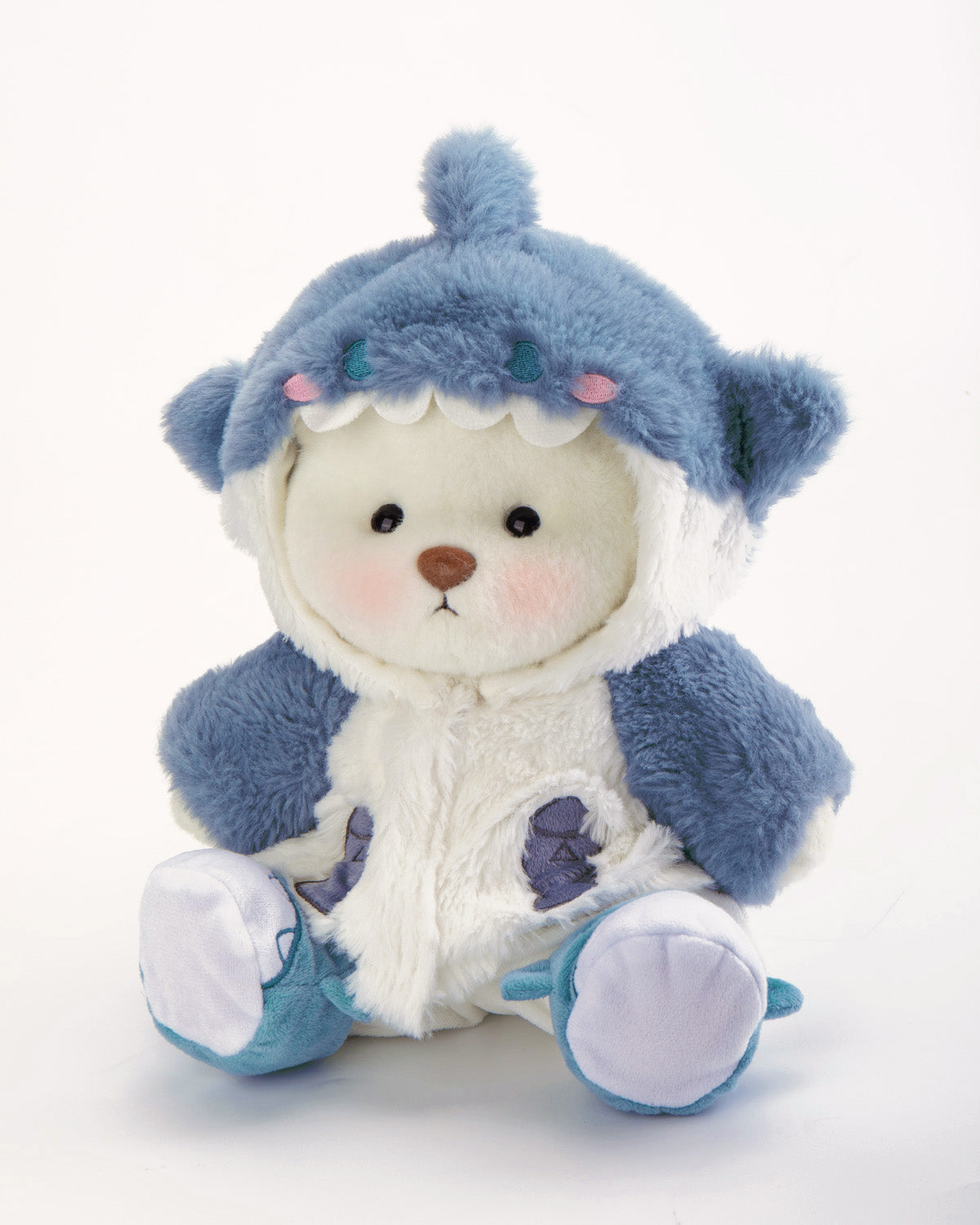 PuffyHugs™ Blau Shark Puffy