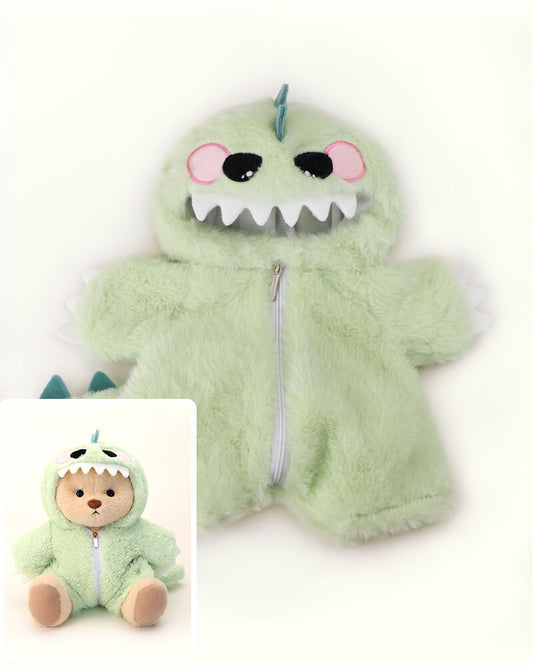PuffyHugs™ Grün pelzig (nur Kostüm)