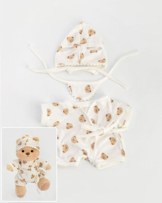 PuffyHugs™ Teddybär Schlafanzug (nur Kostüm)