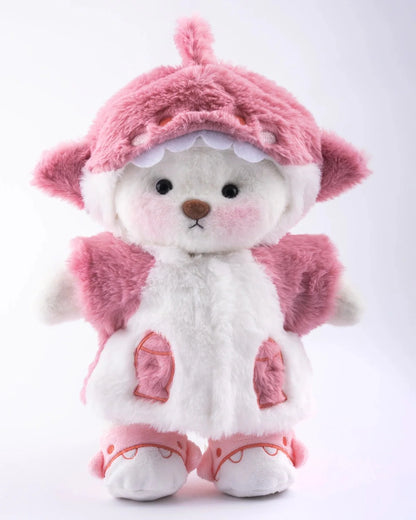PuffyHugs™ Rosa Shark Puffy