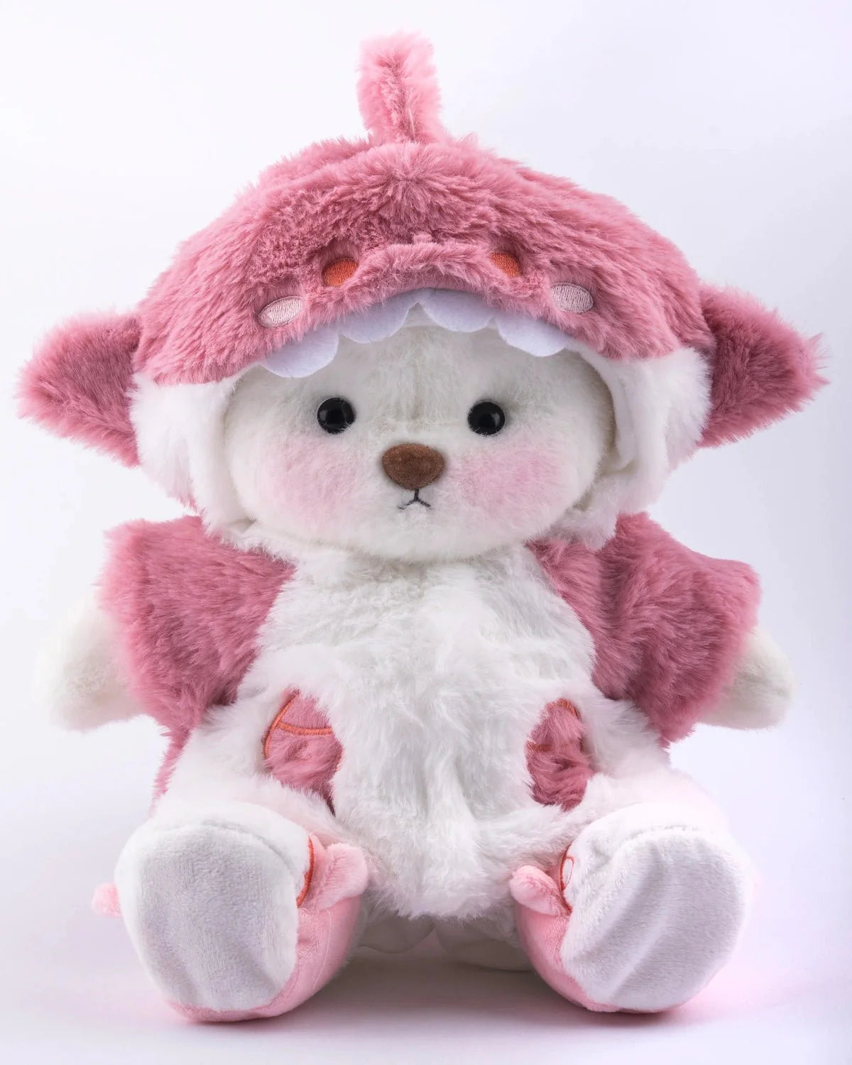 PuffyHugs™ Rosa Shark Puffy