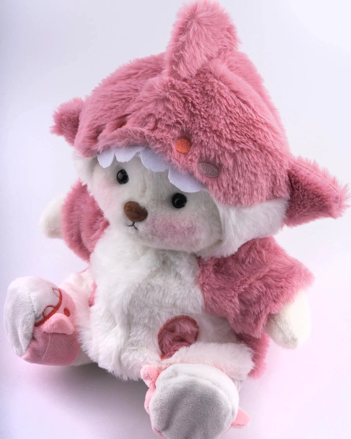 PuffyHugs™ Rosa Shark Puffy