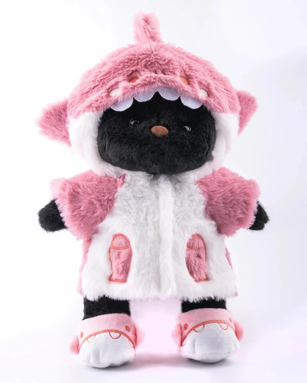 PuffyHugs™ Rosa Shark Puffy