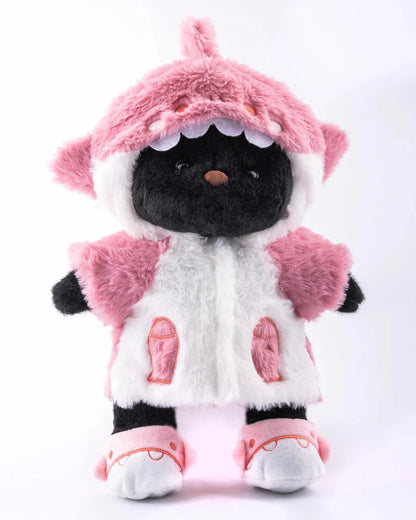 PuffyHugs™ Rosa Shark Puffy
