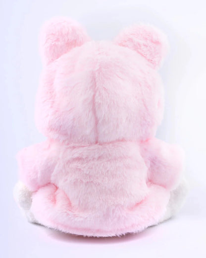 PuffyHugs™ Rosa Kaninchen Puffy