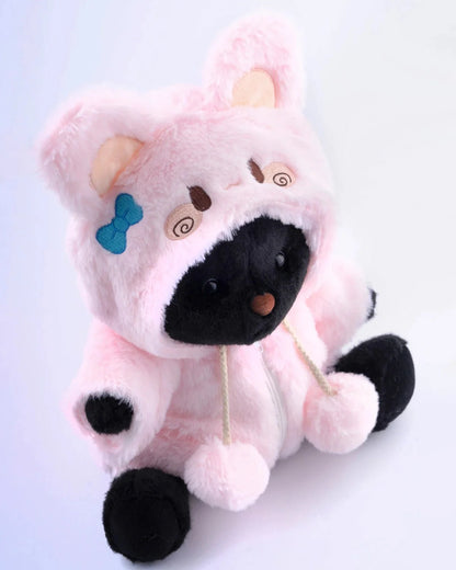 PuffyHugs™ Rosa Kaninchen Puffy