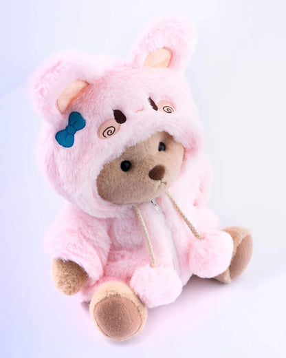 PuffyHugs™ Rosa Kaninchen Puffy