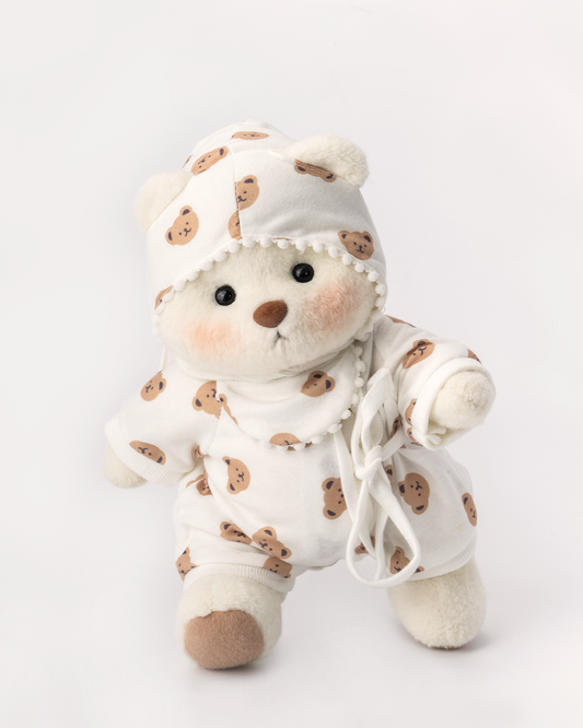 PuffyHugs™ Teddybär Schlafanzug Puffy