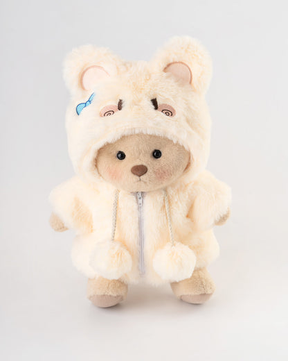 PuffyHugs™ Creme Kaninchen Puffy