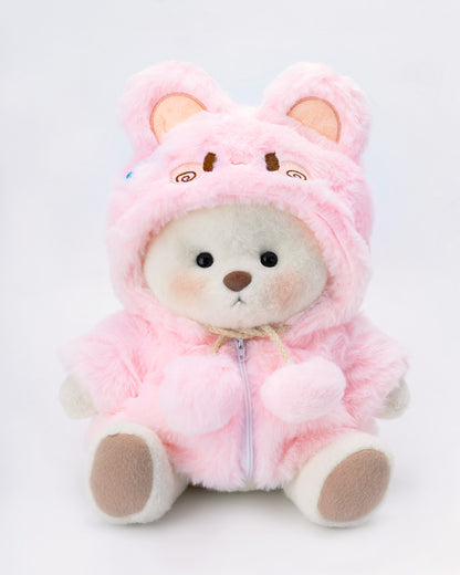 PuffyHugs™ Rosa Kaninchen Puffy