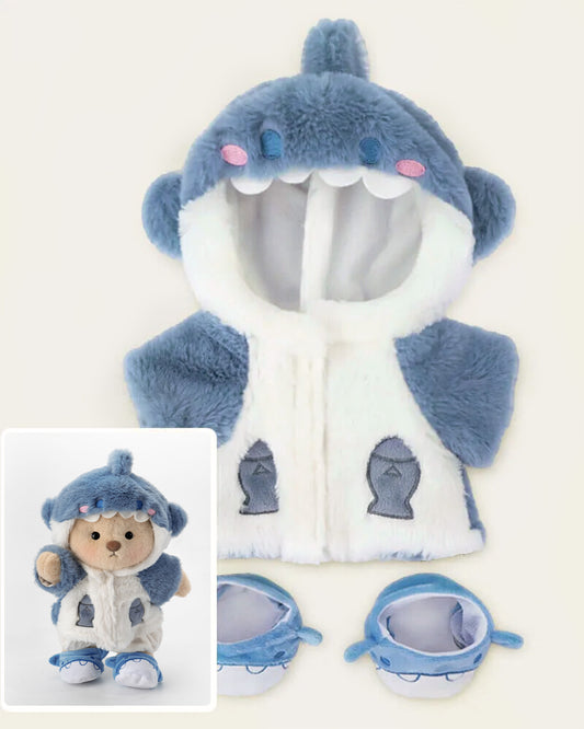 PuffyHugs™ Blau Shark (nur Kostüm)