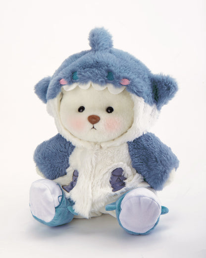 PuffyHugs™ Blau Shark Puffy