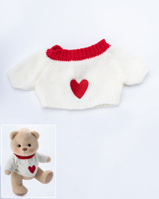 PuffyHugs™ mit Herzpullover Liebes (nur Kostüm)