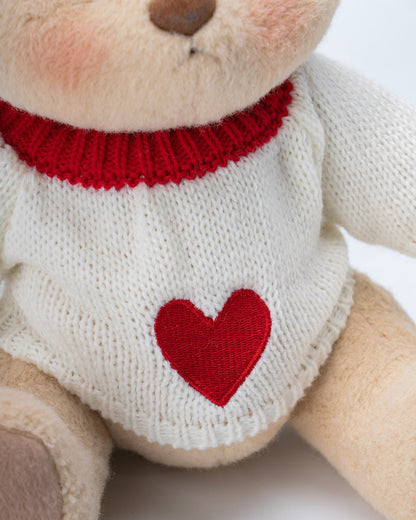 PuffyHugs™ mit Herzpullover Liebes (nur Kostüm)