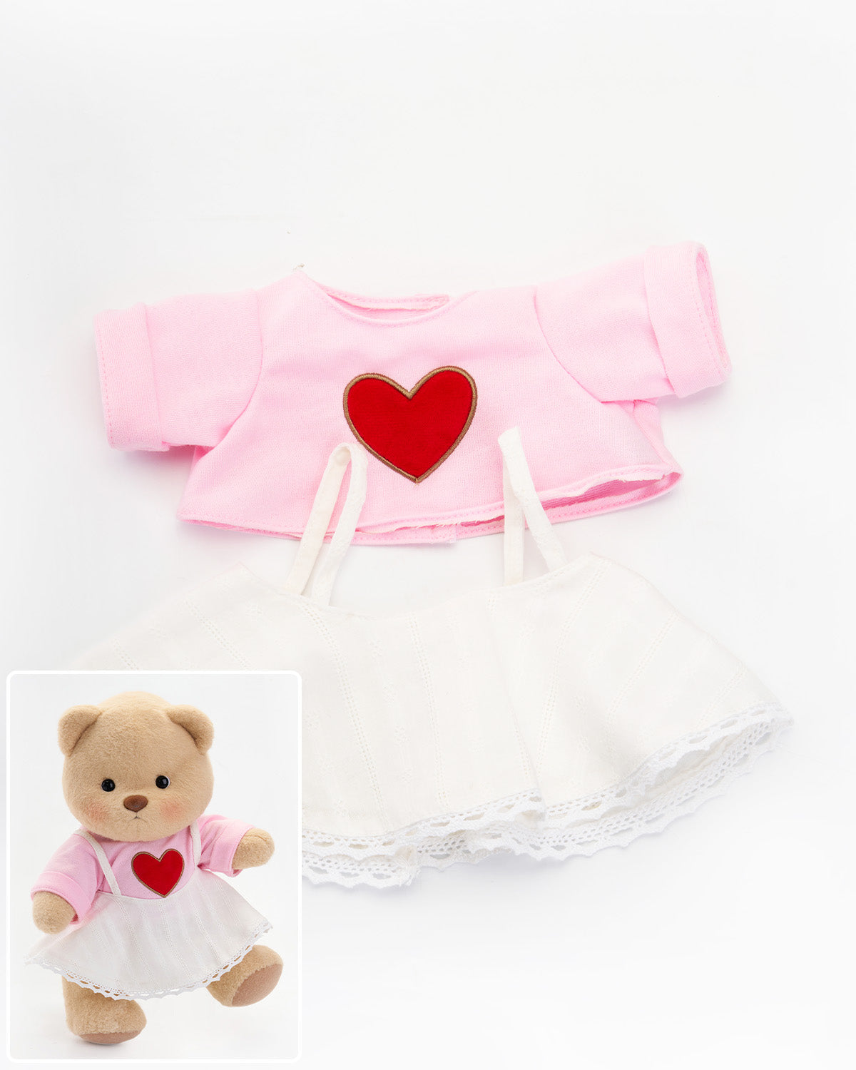 PuffyHugs™ Valentins Mädchen (nur Kostüm)