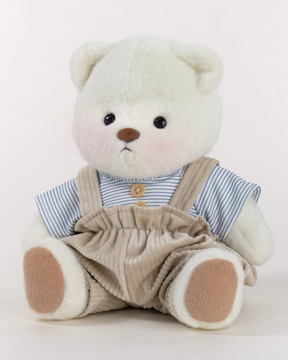 PuffyHugs™ brauner Latzhosen Puffy