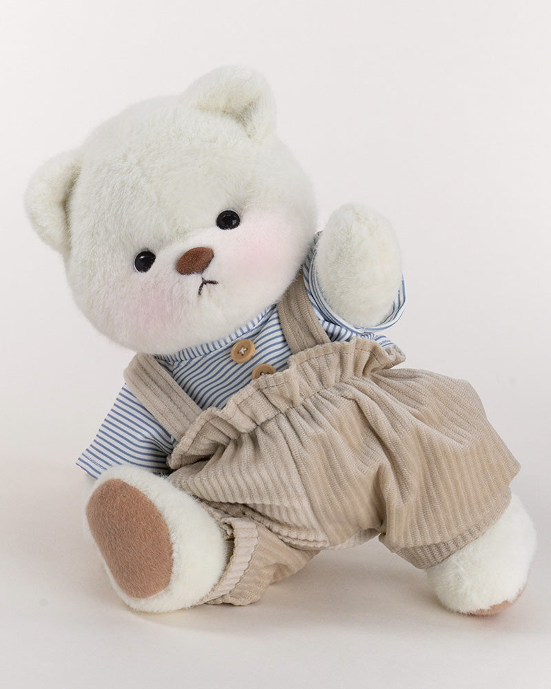 PuffyHugs™ brauner Latzhosen Puffy
