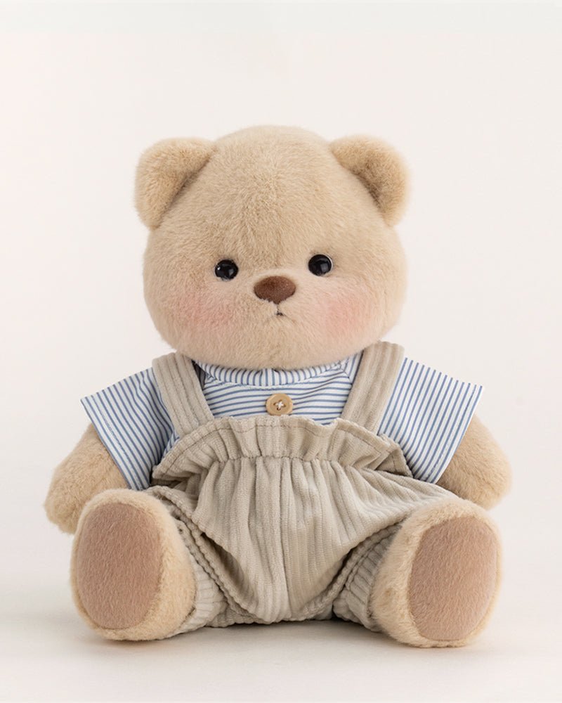 PuffyHugs™ brauner Latzhosen Puffy