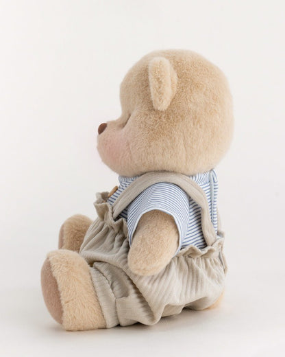 PuffyHugs™ brauner Latzhosen Puffy