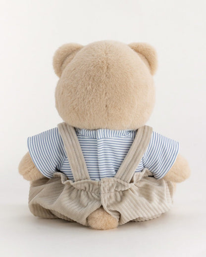 PuffyHugs™ brauner Latzhosen Puffy