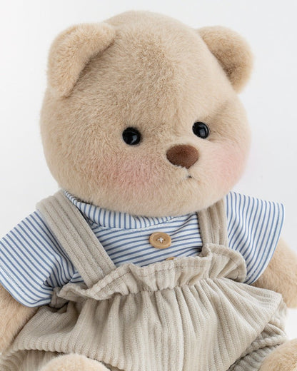PuffyHugs™ brauner Latzhosen Puffy